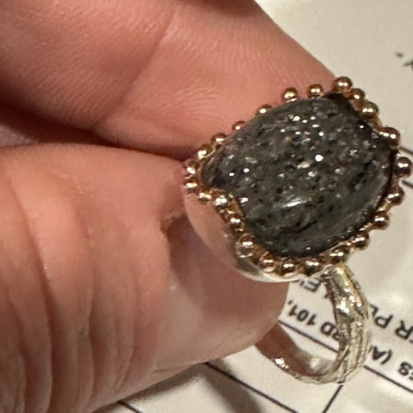Sandstone 925 SS Custom Ring - Picture 2 of 5